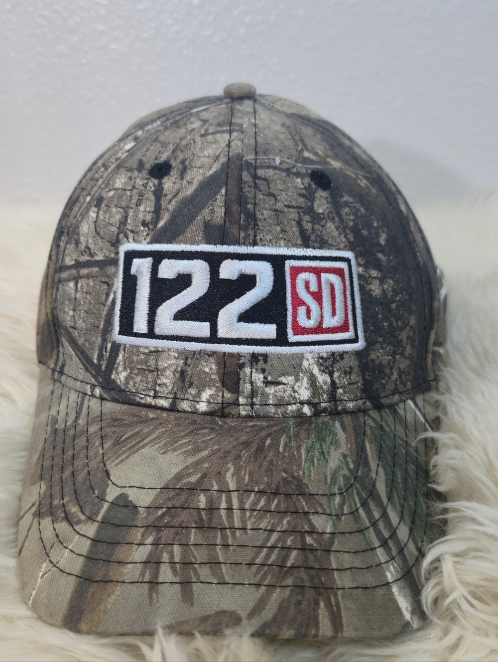 Freightliner 122SD Camo Hat Cap America Adjustable Strap Trucking Diesel Workwea